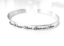 Bracciale Con Lettera Iniziale - Acciaio, Cristalli, Ciondolo Cuore, Regolabile, Confezione Regalo - Foto 2