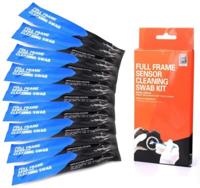 VSGO 10pcs Sensor Cleaning Swab Kit DDR-23 for Full Frame Camera DSLR US Seller