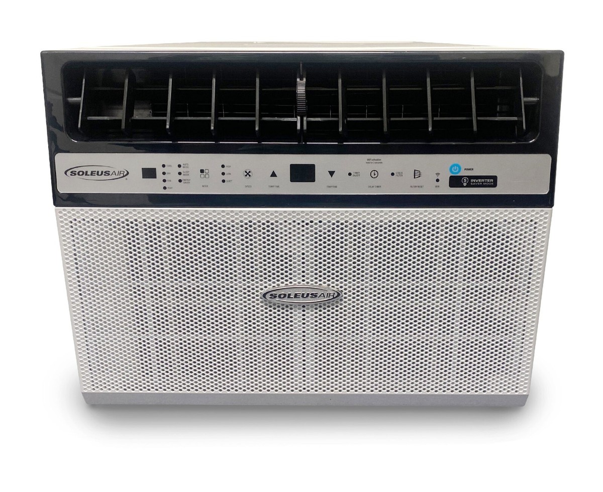 Refurbished 14000 BTU(ASHRAE) Saddle Window Air Conditioner with Heat 500  sq.ft. | eBay