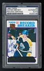 1980 Topps #3 Wayne Gretzky Record Breaker Signed/Autographe