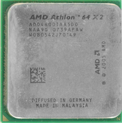  Processor Athlon 64 X2   AMD Athlon 64 X2 4800+ 2.5GHz Ado4800IAA5DO Socket AM2