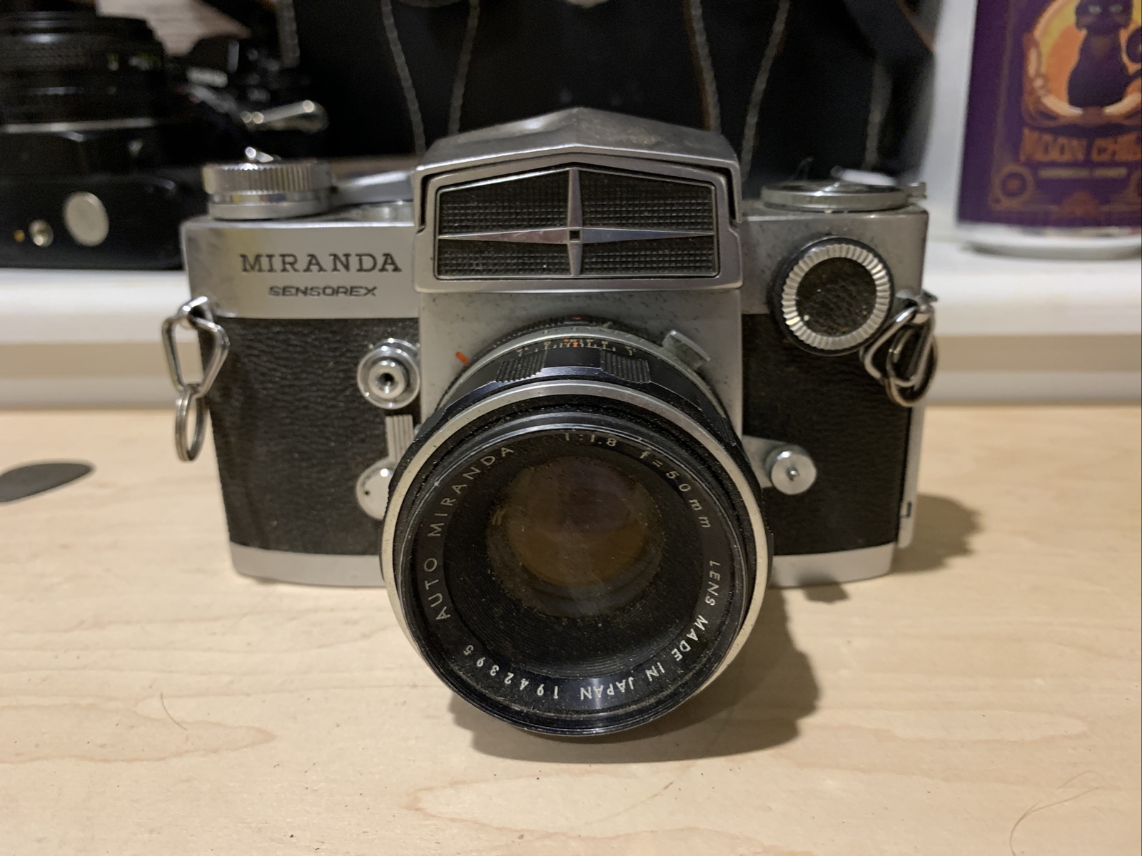 Miranda Sensorex 35mm SLR Camera w/ 50mm F1.1.8 Lens Parts Or Repair eBay