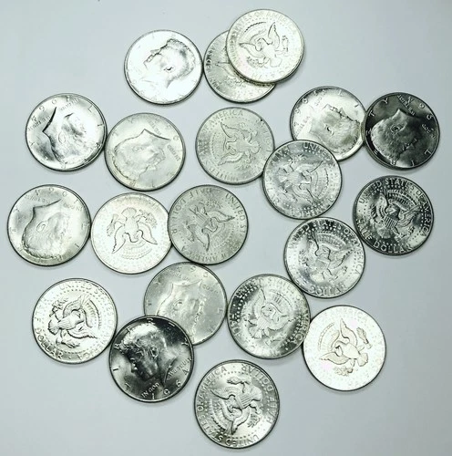 *LOT OF 20 1964 SILVER KENNEDY HALF DOLLARS* *BU+++* *FULL ROLL* NR #G3826