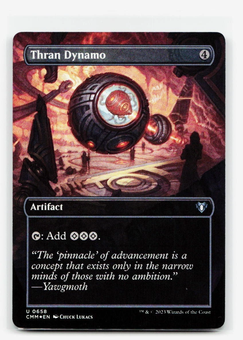25+ Thran Dynamo Magic: The Gathering Individual Trading Card