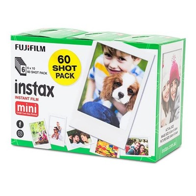 Fujifilm Mini Film Value Pack for instax Mini Cameras 60 Exposures
