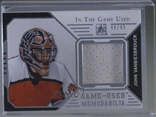 2014-15 ITG Used Game-Used Jerseys Silver 44/45 John Vanbiesbrouck #GUJ-JV1 1m8