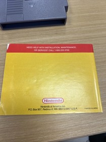 Tetris 2 NES Complete Manual Dust Case Game Box