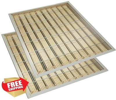 BEEXTM Queen Excluder Metal 10 Frame Beekeeping Excluder 2 Pack
