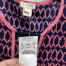 J. Crew Factory Women’s Cotton LS Swim Coverup Top Size XS