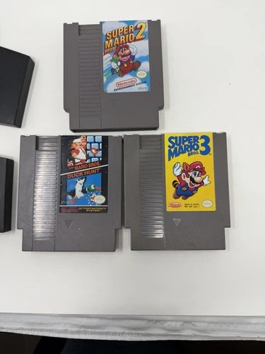 Super Mario Bros. Nintendo NES Mario 2 Mario 3 Lot Of (3) Tested Works