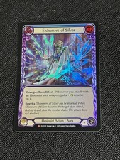 Flesh and Blood Shimmers of Silver Everfest 1st Edition Rainbow Foil Majestic