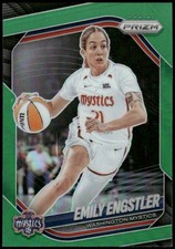 2025 Panini Prizm WNBA #84 Emily Engstler Green Prizms