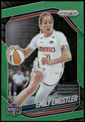 2025 Panini Prizm WNBA #84 Emily Engstler Green Prizms