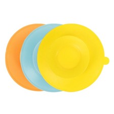 3 Pcs Silicone Cup Plates Tableware Double Sided for Infant Bowls