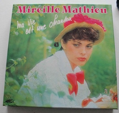 Mireille Mathieu, mein Leben ist ein Lied, Box 11 x 33 Runden + Booklet