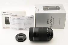 Canon EF-S 55-250mm f/4-5.6 IS STM AF ZOOM Lens w/Box From JAPAN