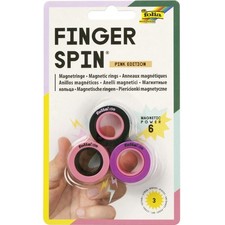 folia Finger Spin PINK EDITION 3 Magnetringe ...