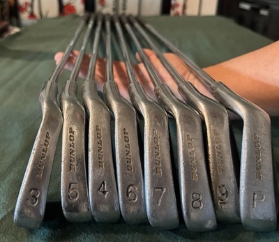 Dunlap Vision 2000 Oversized RH Irons Regular Flex Steel Shafts 3-P Lamkin grips