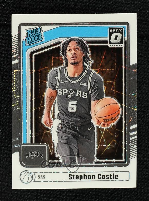 2024 Donruss Optic Rated Rookies Preview International Prizm Stephon Castle RC