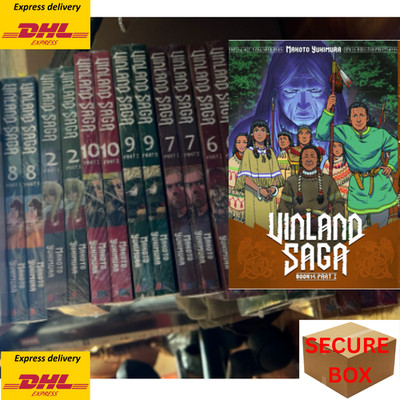 Vinland Saga Volume 1-14 English Comic Manga Set By Makoto Yukimura - FAST DHL