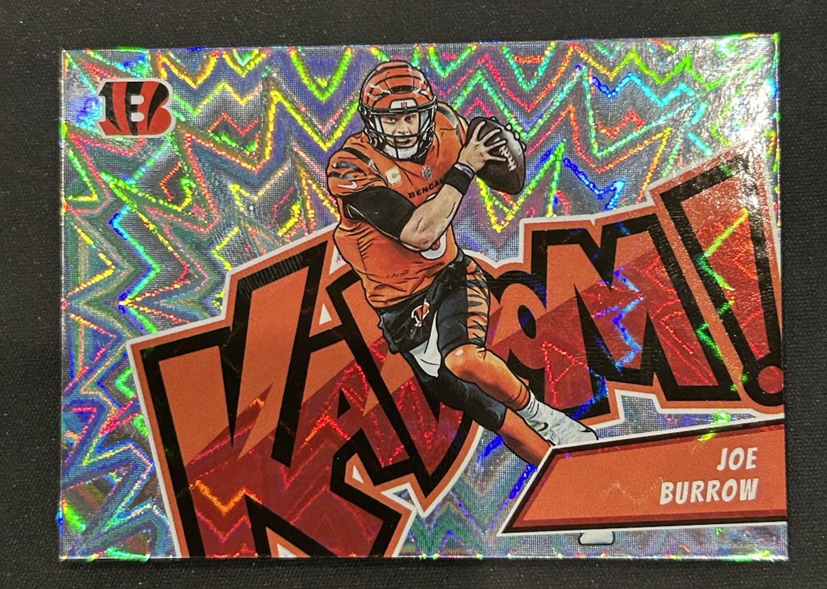 Joe Burrow 2023 Absolute Football Kaboom CASE HIT SSP 4 🔥 Bengals