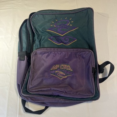 Rip Curl Backpack Bag Vintage 90s Surf Skate School Travel Bag