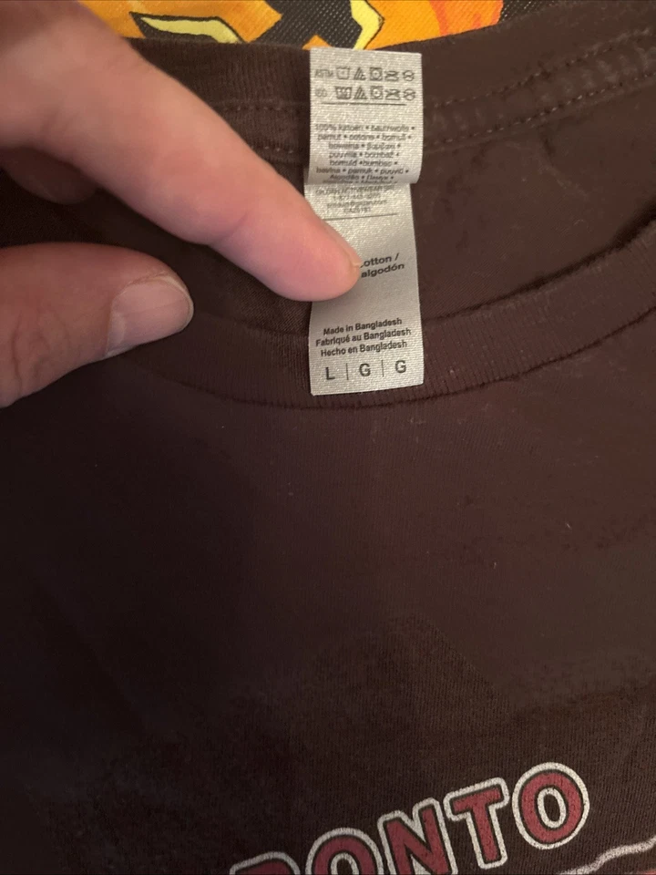 Camiseta Toronto Raptors 2019 NBA Champions talla grande Gildan Foto 4 de 4