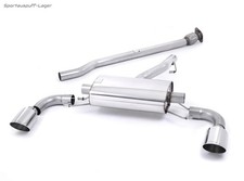 Milltek Racing-Komplettanlage für Toyota GT86 je 115mm doppelwandig abgeschrägt