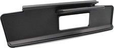 Front Right Passenger Side Sun Visor Black with Vanity Right Passenger Side