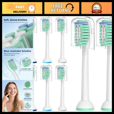 Sensitive Toothbrush Replacement Heads for Sonic Electric Toothbrushes - 4 Pack