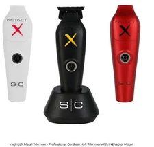 STYLECRAFT INSTINCT X METAL EDITION CORDLESS TRIMMER # SC411M Fast Ship | Author