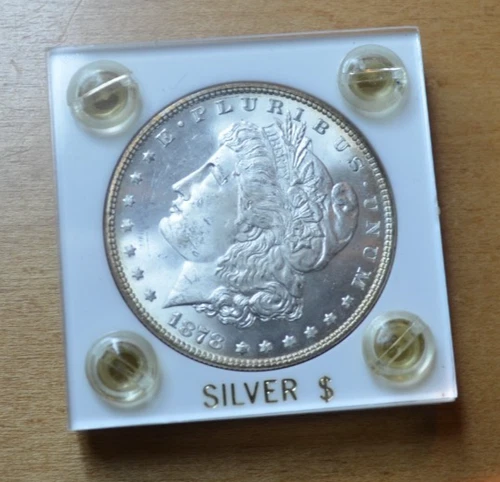 1878-P 7TF Rev 78 Morgan Eye Appeal Strong Strike -  near Gem BU