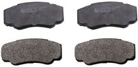 Denckermann Bremsbelagsatz, Scheibenbremse B110093 FüR CitroËN