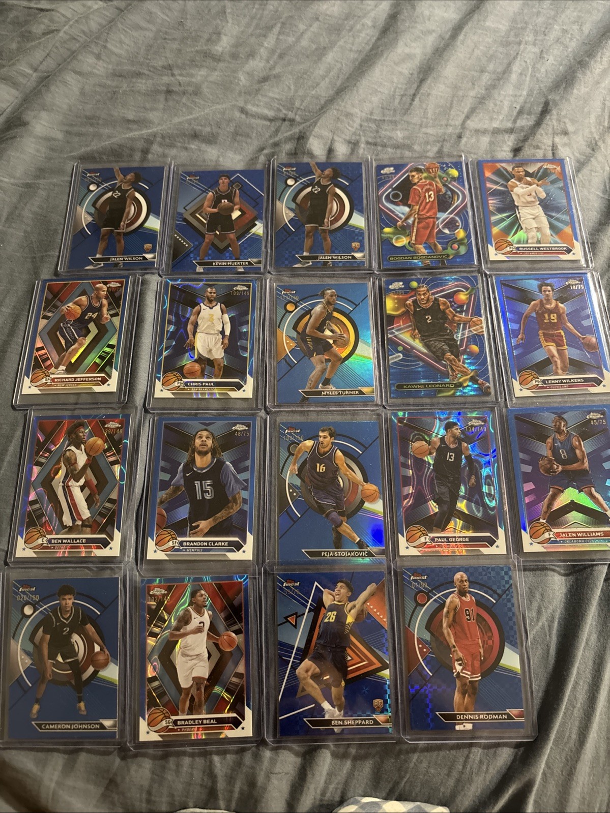 2024 Topps Chrome Finest Lots Of 30 numbered Cards  /199/150/149/99/75/49/25/10