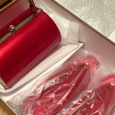 Kimono Zori Sandals & Cylindrical Bag Set for Coming-of-Age or Graduation