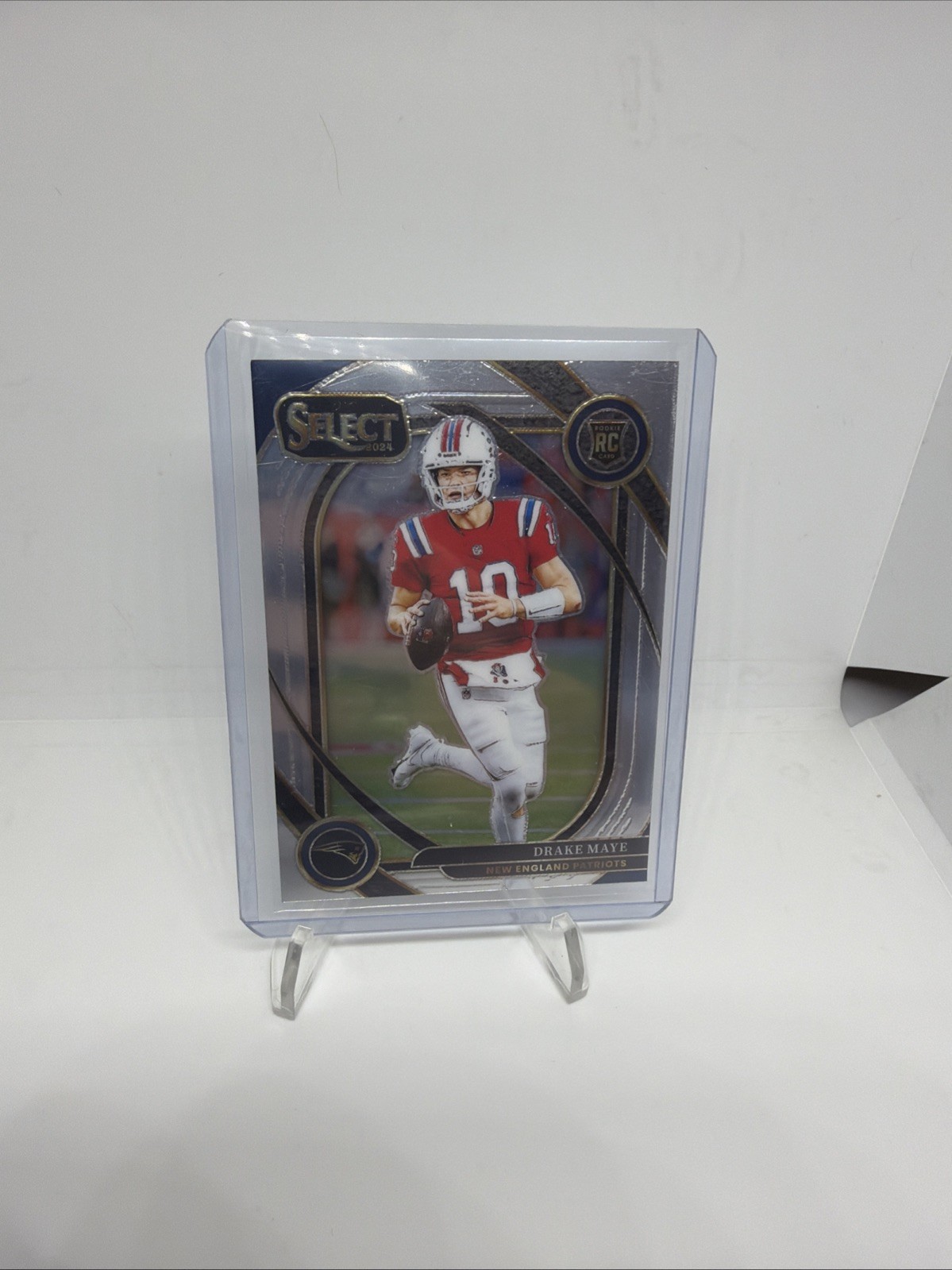 2024 Panini Select Drake Maye RC Club Level Base Card #218 Patriots RC