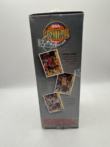 Box #1 of 6 - 1991-92 Upper Deck MICHAEL JORDAN Locker Series SEALED Box - Picture 3 of 5