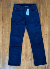 NWT Janie and Jack Navy Blue Straight Leg Corduroy Pants Boys Size 12