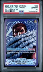 Charlotte Katakuri OP11-062 Alternate Art Leader - A Fist of Divine Speed