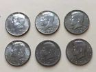 Kennedy  1966-67-68-69-71-74     Half Dollar  1964 40 % Silver (LOT 6)   (M3084)