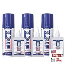 CA Glue with Activator Kit 3x3.5oz-3x13.5fl oz Instant 3 Pack Glue & Activator
