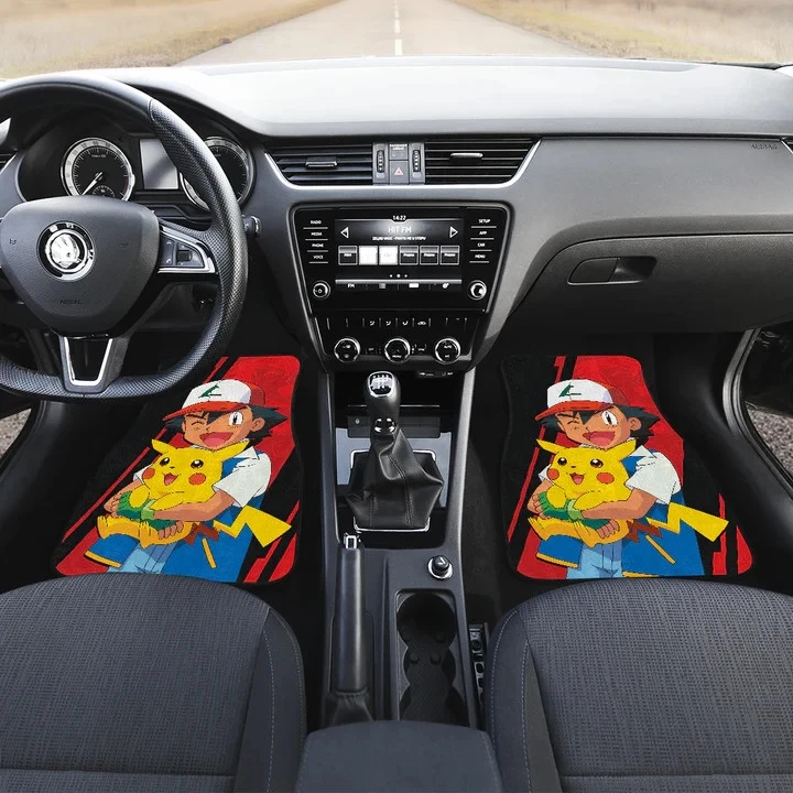 Satoshi PKM Car Floor Mats Style Custom For Fans