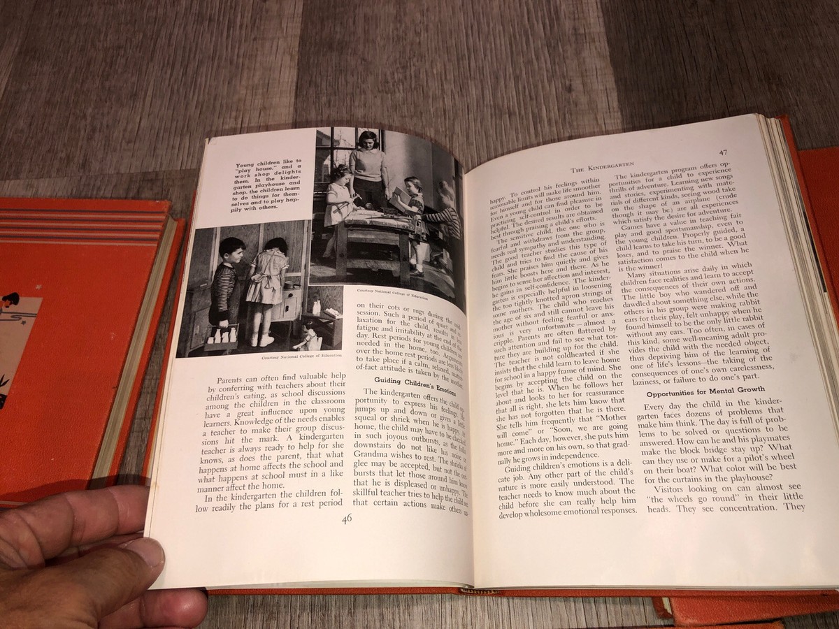 Vintage 1947 Childcraft encyclopedia Volume 7-12 Six Books