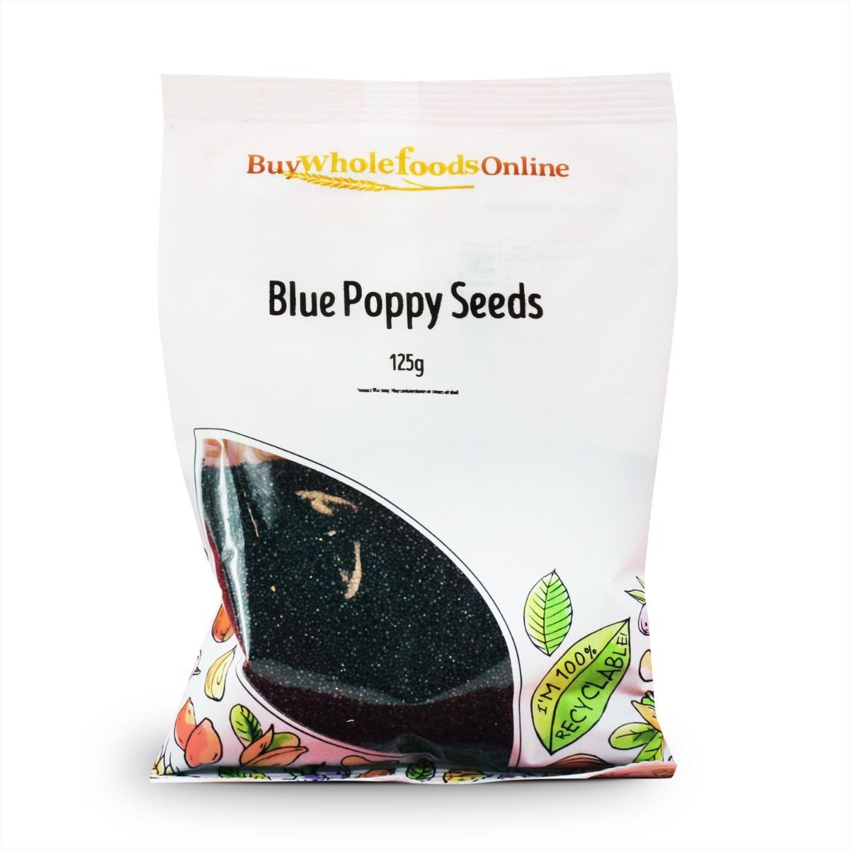 Poppy Seeds - Blue 125g | BWFO | Free UK Mainland P&P