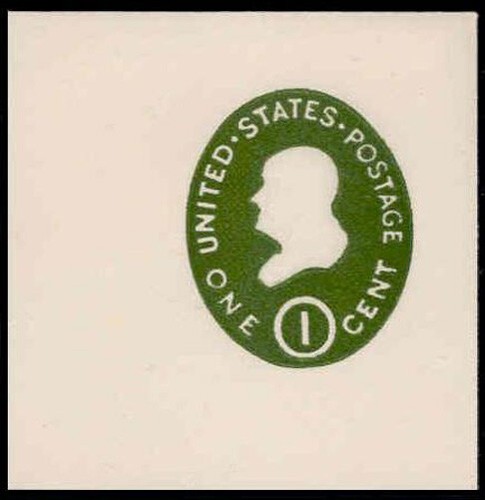 SCOTT #U532 VERY FINE MINT FULL CORNER