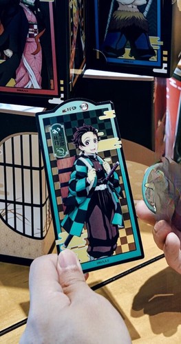 Carta Transcard originale da scrivania serie Demon Slayer collezione cartone animato ottimo regalo - Foto 6 di 10