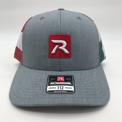 Richardson 112 Hat Cap Snap Back Trucker Mesh Men's American
