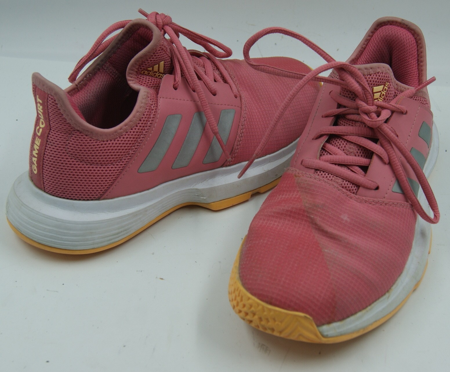 Adidas GameCourt Women's Sneakers Size 7.5 Rose  Athletic Shoes FX1559 thumbnail 3