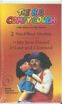 Big Comfy Couch My Bestfriend Lost Clowned New Vhs 823389324587