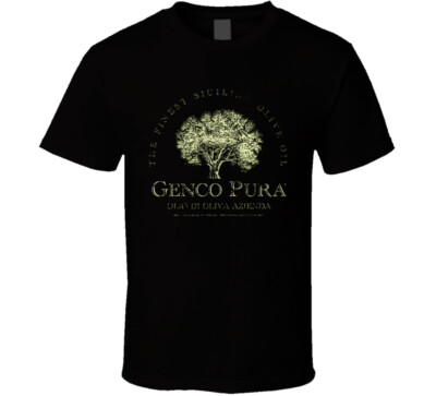 Genco Olive Oil Company Godfather Mafia Movie T Shirt